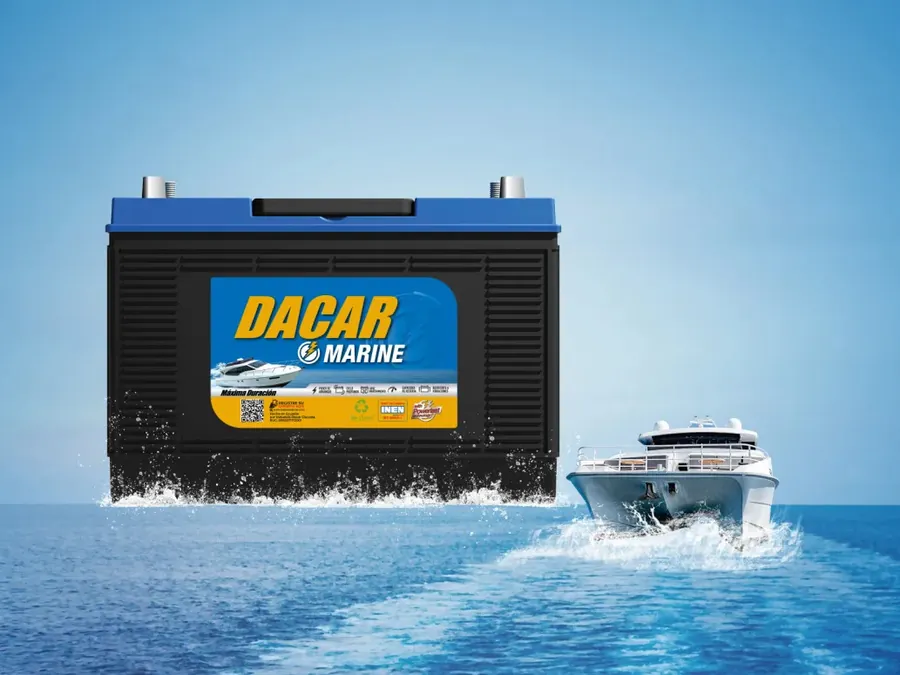 Batería Dacar Marine para embarcaciones y uso náutico