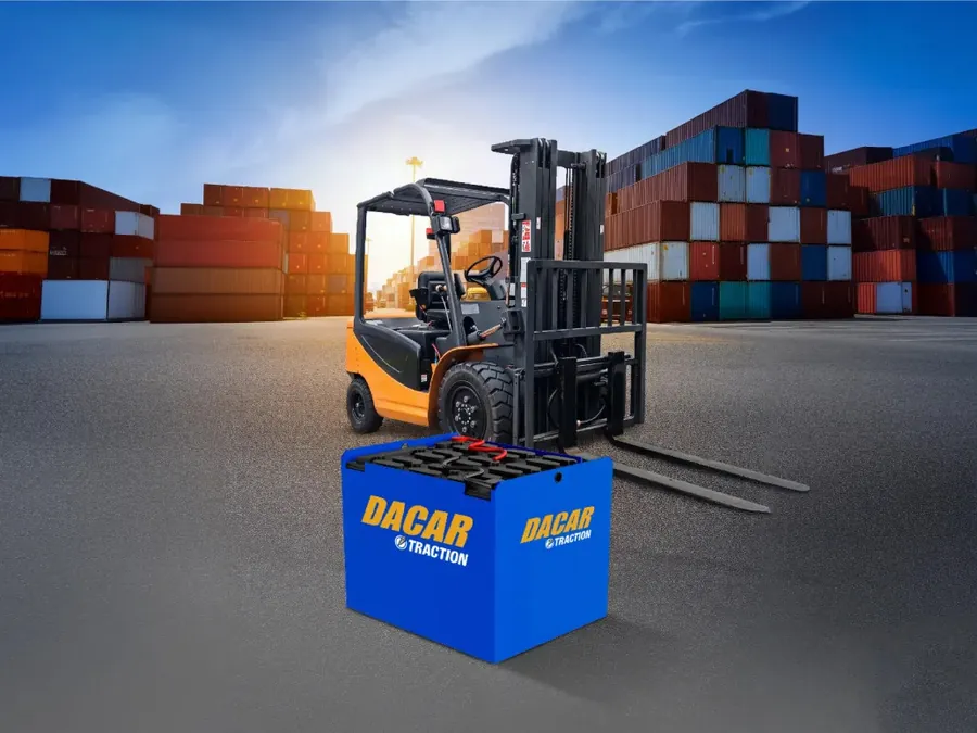 Batería Dacar Traction de ciclo profundo para equipos de tracción